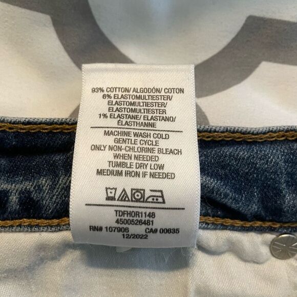 Hudson Barbara High-Rise Bootcut Crop Jeans Blue Medium Indigo Wash Denim 30 - Picture 12 of 13